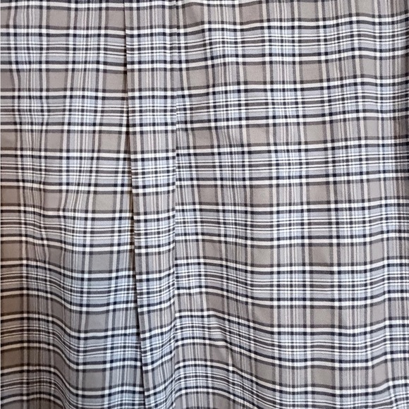 Brooks Brothers Brown Blue Checkered Shirt 100% American Supima Cotton Med - Picture 8 of 9